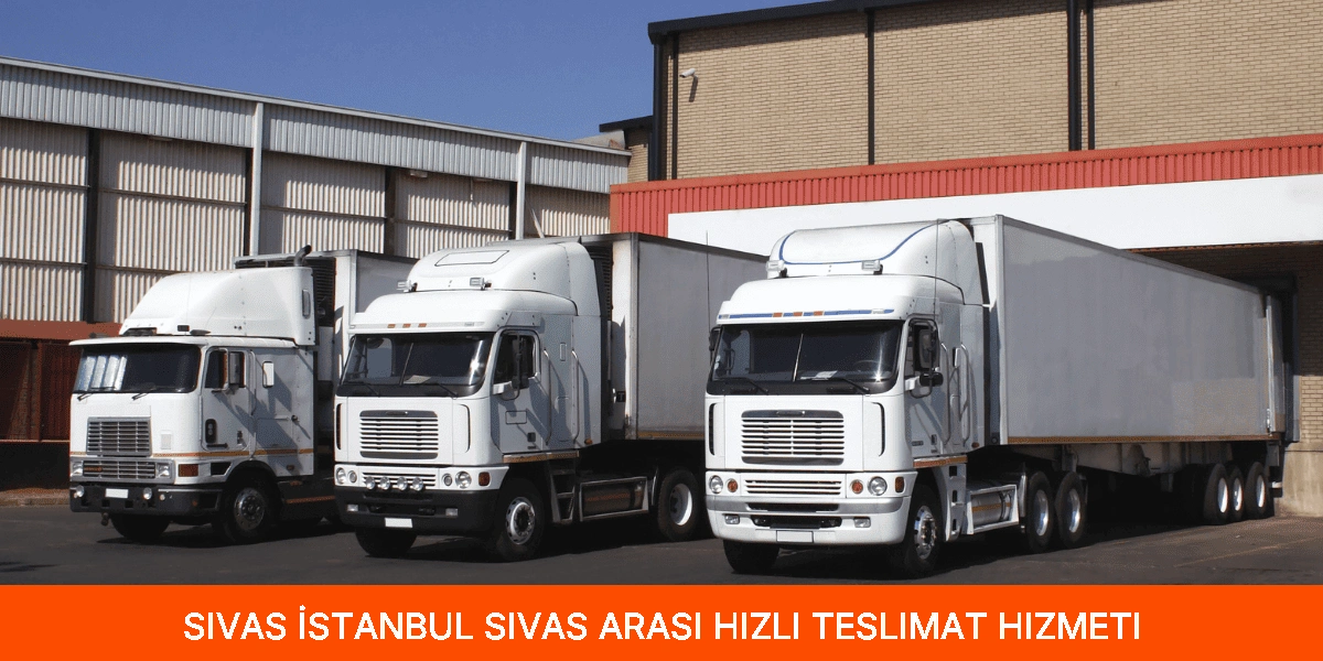 İstanbul Sivas Arası Hızlı Teslimat Hizmeti
